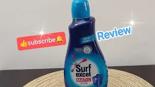 Surf Excel Matic Top Load Liquid Detergent Review||Surf Excel Matic Liquid Detergent New Formula.