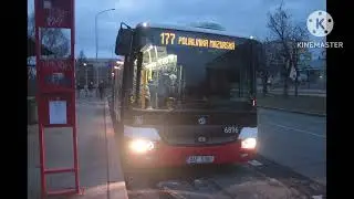 Hl&aacute;&scaron;en&iacute; Linky 177 př&iacute;&scaron;t&iacute; zast&aacute;vka p&iacute;sečn&aacute;  🚍