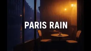 Paris Rain Caf&eacute; &mdash; Soft Jazz for Deep Focus & Calm Nights (1H) | LoFi Retro Town