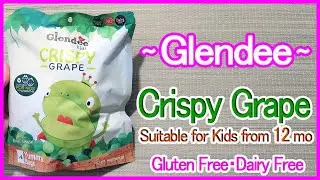 Glendee Kids Crispy Grape Suitable for Kids from 12 months Made from Real Grape