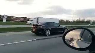 2005 Mazda RX8 Driving On Highway-Mazdaspeed Catback
