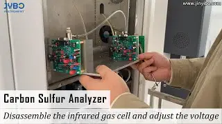 Carbon Sulfur Analyzer（Elemental Analysis）-adjust the voltage#machine #elements #laboratory