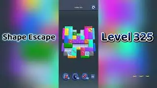 🔥 Shape Escape Level 325 Walkthrough | Can You Solve It? 🧠💥