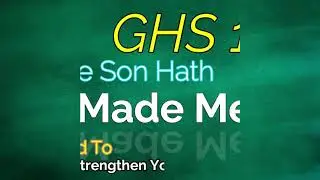 GHS 180 - Since the Son Hath Made Me Free + Lyrics