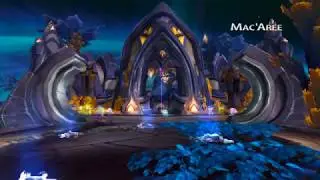 World Of Warcraft - Mac'Aree -  Zone Preview