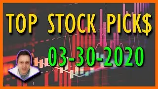 Stock Market Analysis today | Daily Stock Picks |SPY ABT LMNK JNJ GILD REGN SNY MRNA INO| 2020-03-30