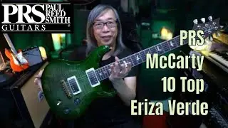 PRS McCarty 10 Top Eriza Verde