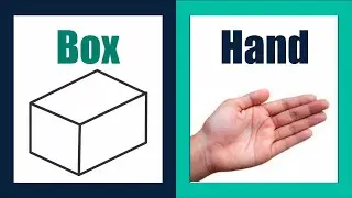 Drawing in Photoshop | Make a Hand drawing with the help of a simple box