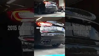 Cold start 2015 Maserati Quattroporte GTS