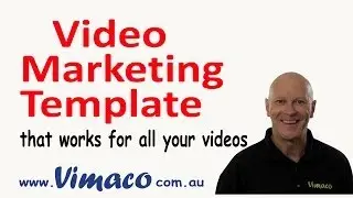 Video Marketing Template  for all your Videos