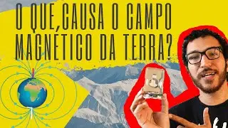 Origem do Campo Magn&eacute;tico Terrestre e Teoria do D&iacute;namo. Diego Sperle. (Geografia e Geologia)