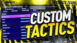 FIFA 21 UPDATED *META* 4231 CUSTOM TACTICS & INSTRUCTIONS!!!