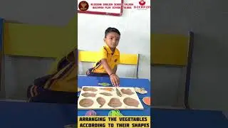 Arranging the vegitables according to their Pictures । Nursery Class Activity ❣️