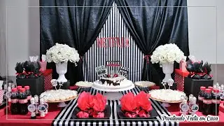 Festa em Casa Gastando Pouco - Tema NETFLIX