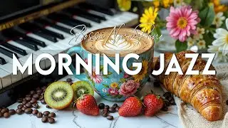 Morning Coffee Music ☕ Sweet Bossa Nova Piano & Relaxing Jazz Music for Uplifting the day