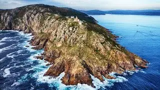Faro de Finisterre - Vista a&eacute;rea