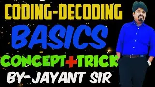 Coding-Decoding  #ibpspo #ibpsclerk  #sbipo #reasoning #ssc #chsl #cgl #mts #cuet #governmentjobs