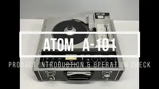 【Product Presentation】ATOM A-101 7&rdquo; Vinyl Record Cutting Lathes  Operation Check