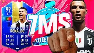 7MS VS SUBSCRIBERS!! 99 TOTY RONALDO 7 MINUTE SQUAD BUILDER!! - FIFA 19 ULTIMATE TEAM