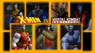 Mortal Kombat: Armageddon (K.A.F) - X-Men characters - Gameplay