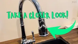 KOHLER Artifacts single-hole kitchen sink faucet with 17-5/8
