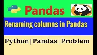 pandas rename column | How to rename column name in pandas | python pandas