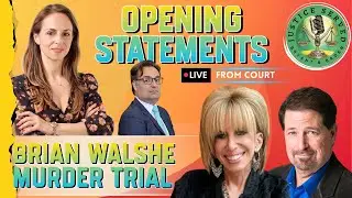 🔴 DAY 1 - Brian Walshe Murder Trial Opening Statements | Michel Reports Live from Dedham Courthouse