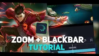 ZOOM + BLACKBAR TUTORIAL - Alightmotion | Mobile Legends