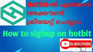 How to sighup on hotbit