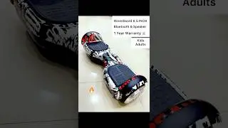 Hoverboard 6.5 inch Ride & Full View