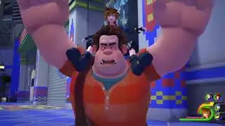 Kingdom Hearts 3 Wreck It Ralph Full Summon