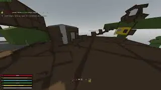 Unturned spinnin plane