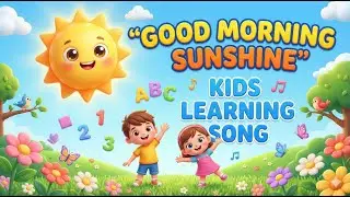 Good Morning Sunshine 🌞🎶  Kids Learning Song