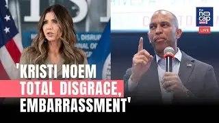 Hakeem Jeffries LIVE: Democratic Leader Takes Down Kristi Noem In Fiery Press Conference