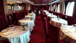 MSC POESIA SHIP TOUR   A LA CARTE RESTAURANT IL PALLADIO