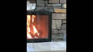 Cabinet Gorge Masonry Heater (HD) - Drystack - Built by Mastercraft Masonry
