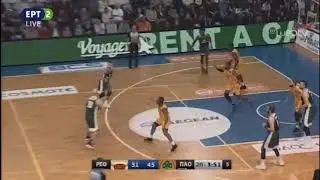 &Rho;έ&theta;&upsilon;&mu;&nu;&omicron; - &Pi;&alpha;&nu;&alpha;&theta;&eta;&nu;&alpha;ϊ&kappa;ό&sigmaf; (69-103): Lukas Lekavicius 15 pts