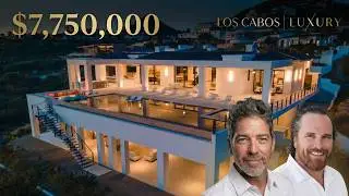 $7.75M Puerto Los Cabos Oceanview Villa | Poco Para&iacute;so Luxury Estate