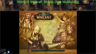 World of Warcraft TBC aniversary Mouse Over Multiboxing