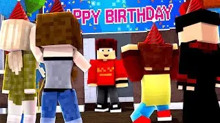 Minecraft: MENINO ARANHA - RECEBI UMA FESTA SURPRESA #155