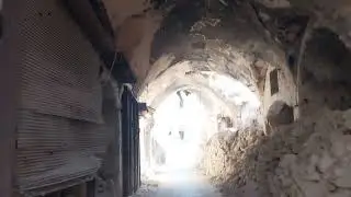 جولة في حلب القديمة جوار قلعة حلب تاريخ 14/9/2025 A tour of old Aleppo near the Citadel of Aleppo 