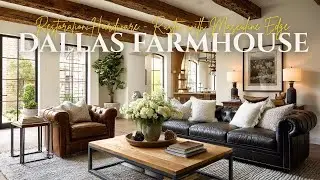 Inside a Dallas Farmhouse Inspired by Restoration Hardware   Rustic with Masculine Edge