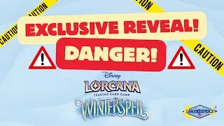 Disney Lorcana Winterspell Exclusive Reveal - BE CAREFUL!