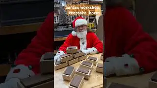 Santa's workshop, keepsake boxes #woodworking #diy #shorts