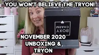 BOXYCHARM HARVEST November 2020 Unboxing Plus Amazing Tryon with Beauty Creations