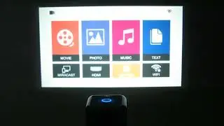Podoor N5 Mini Projector - User Interface, Settings & Options