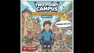 THE CHAOS BEGINS! | Two Point Campus #1 (GERMAN LET'S PLAY)