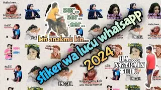 stiker lucu wa terbaru, stiker WhatsApp lucu, stiker wa