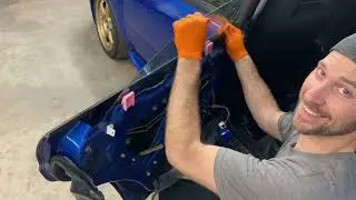 Subaru rear door glass replacement tutorial