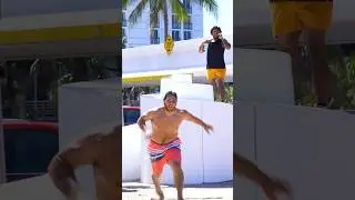 Mad Man attacks SmoothGio after Prank backfires 😳😂 #shorts